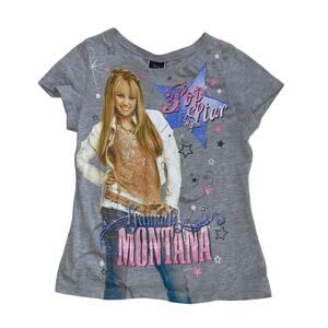 Disney Hannah Montana Girls Large Graphic Tee, 90% Cotton